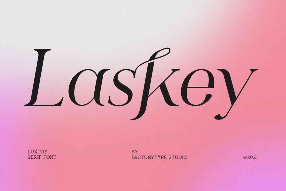 Ejemplo de fuente Laskey #1